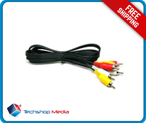 6 ft. Composite A/V Cable (RCA to RCA)