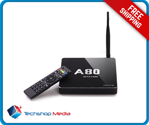 CS Q8 Android 4.4 A80 Octa-Core TV Box