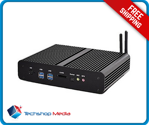 Eggsnow Fanless Haswell i7 Mini Computer Workstation Mini PC Desktop with Intel Core i7