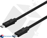 Tronsmart [1 Pack] CC01 Type-C (USB-C) 3.1 Male to Type-C (USB-C) Male Sync & Charging Cable (3.3 Feet, 1 x Black)