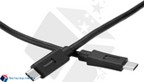 Tronsmart [1 Pack] CC01 Type-C (USB-C) 3.1 Male to Type-C (USB-C) Male Sync & Charging Cable (3.3 Feet, 1 x Black)