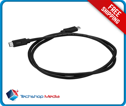 Tronsmart [1 Pack] CC01 Type-C (USB-C) 3.1 Male to Type-C (USB-C) Male Sync & Charging Cable (3.3 Feet, 1 x Black)