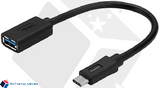 Tronsmart [1 Pack] CC03 Type-C (USB-C) 3.0 Male to Type-A (USB-A) Female Adapter Cable (1 x Black)