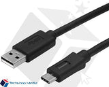 Tronsmart [1 Pack] CC04 Type-C (USB-C) Male to Type-A (USB-A) 2.0 Male Sync & Charging Cable (3.3 Feet, 1 x Black)