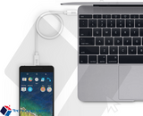 Tronsmart [2 Pack] CC05P Type-C (USB-C) Male to Type-A (USB-A) 2.0 Male (6 Feet, 1 x Black, 1 x White)