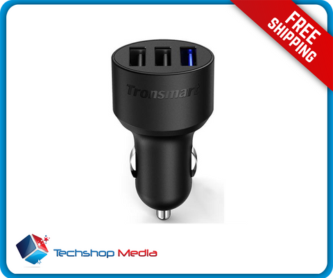 Tronsmart Quick Charge 3.0 & Type-C Dual Ports Car Charger