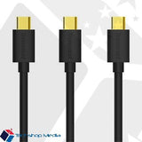 Tronsmart MUPP1 Premium USB Cables 3 Pack (3.3ft*3 ) with Gold connector