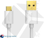 Tronsmart MUPP9 Premium 20AWG USB Cables 6 Pack White(1ft*1+3.3ft*2+6ft*3) with Gold connector